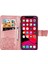 iPhone 11 Kelebek Kanatları Narin Çiçekler Flip Darbeye Deri ile Uyumlu Telefon Kılıfı (Yurt Dışından) 3