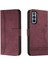 Samsung Galaxy S21 Artı Flip Folio Cüzdan Için El Kayışı Pu Telefon Kılıfı (Yurt Dışından) 1