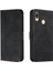 Için Huawei Y6 2019 Kart Yuvaları El Kayışı Flip Folio Pu Telefon Kılıfı (Yurt Dışından) 1