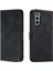 Samsung Galaxy S21 Için Pu Deri Manyetik Kapatma Flip Folio Telefon Kılıfı (Yurt Dışından) 1
