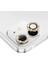 iPhone 11/12/12 Mini Uyumlu Swarovski Taşlı 3D Kamera Lens Koruyucu Gold [2'li Set] 1