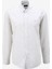 Regular Fit Düğmeli Yaka Çizgili Bej Erkek Gömlek FC4SM-GML 0287 1