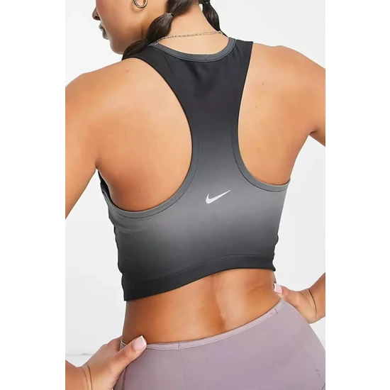 Nike Dri-Fit Swoosh Running Crop Kesim Kadın Spor Atlet