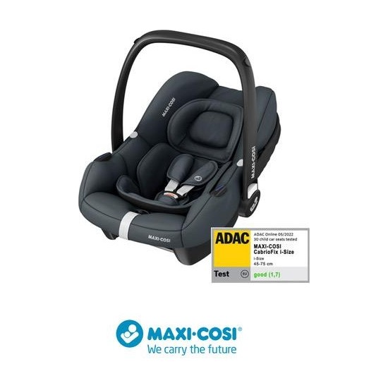 Maxi-Cosi Cabrio Fix I-Size Adac'lı Bebek Oto Koltuğu ve Ana Kucağı 0-13 kg Essential Graphite