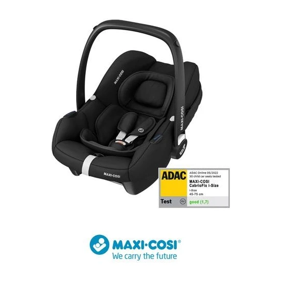 Maxi-Cosi Cabrio Fix I-Size Adac'lı Bebek Oto Koltuğu ve Ana Kucağı 0-13 kg Essential Black