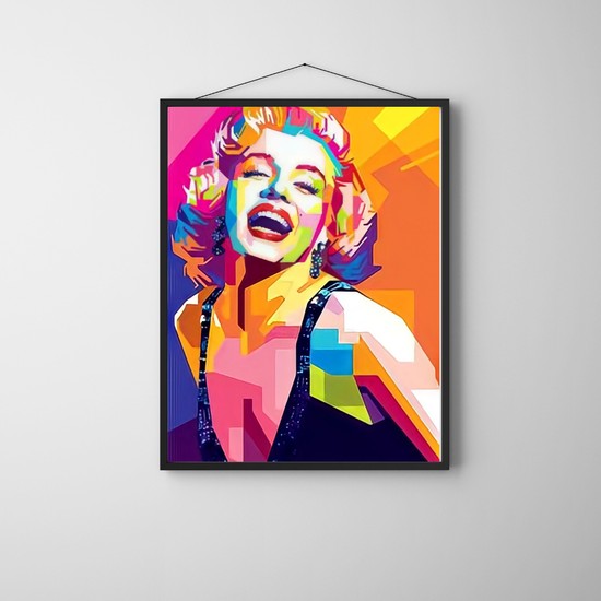 Lule Hobby Sayılarla Boyama Seti Marilyn Monroe 50x65 cm Fiyatı