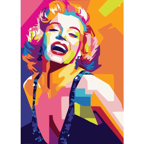 Lule Hobby Sayılarla Boyama Seti Marilyn Monroe 50x65 cm Fiyatı