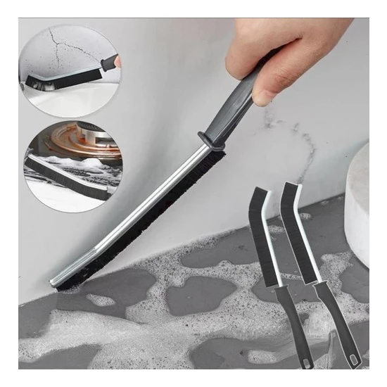 Kitchen Live Çok Amaçlı Multi Ince Temizlik Fırçası Derz Arası Banyo Mutfak Lavabo Detay Temizleme Fırçası