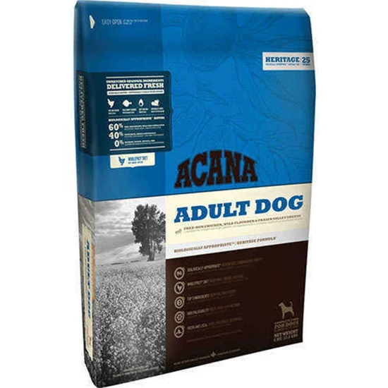 Acana Heritage Adult Dog 17 kg Tahılsız Yetişkin Köpek Maması