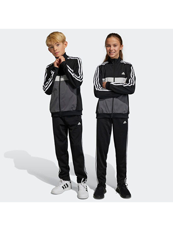 Adidas Essentials Tiberio Çocuk Siyah Eşofman Takımı (HR6406)