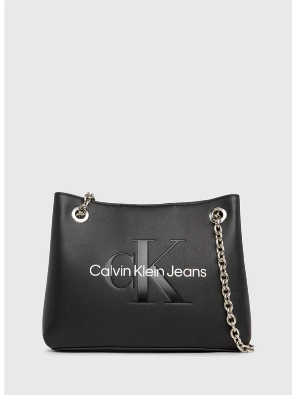 Calvin Klein Siyah Kadın 2,38X2,38X2,38 cm Omuz Çantası K60K6078310GL