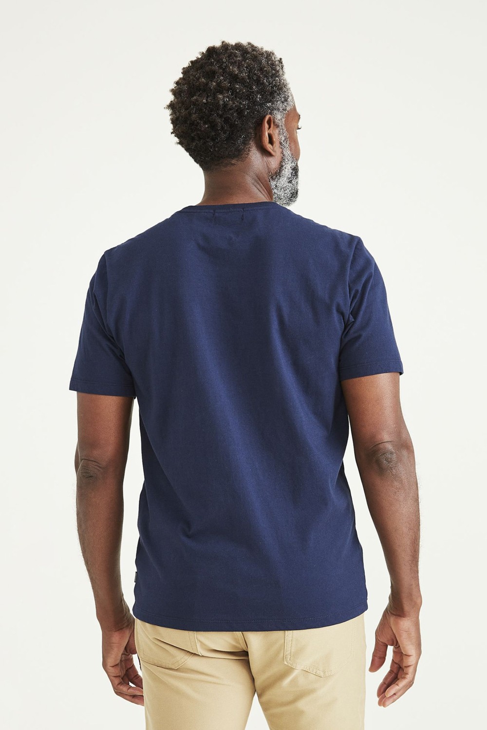 Dockers Yuvarlak Yaka Lacivert Tişört görsel 2