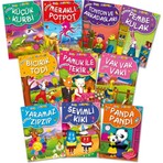Timaş Çocuk Mini Masallar Seti 1 (10 Kitap) - Müjgan Şeyhi