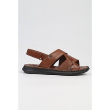 Pierre Cardin PC-5116-3892 Taba-Erkek Sandalet