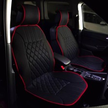 Space Oto Koltuk Minderi, Ford Araçlara Uyumlu 2'li Set Özel Tasarım Minder Premium