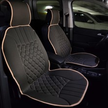 Space Oto Koltuk Minderi, Toyota Araçlara Uyumlu 2'li Set Özel Tasarım Minder Premium