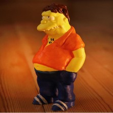 Turansoy Craft Barney Gumble Simpson Simpsons Simpsonlar Boyalı Figür 15 cm