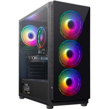 Turbox Radiant i5 10400f 16GB Ram 512GB M.2 SSD 6GB GTX1660 Super 23.6 165Hz Monitör Oyuncu Masaüstü Bilgisayarı