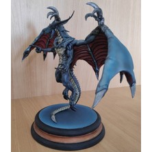 Turansoy Craft Bahamut Ejder Boyalı Figür 26 cm (Dev Boy)