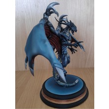 Turansoy Craft Bahamut Ejder Boyalı Figür 26 cm (Dev Boy)