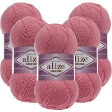 Alize Cotton Gold 5'li 033 Şeker Pembe El Örgü Ipliği