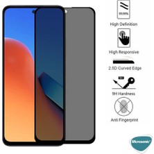 Microsonic Xiaomi Redmi Note 13 Pro 5g Privacy 5d Gizlilik Filtreli Cam Ekran Koruyucu Siyah