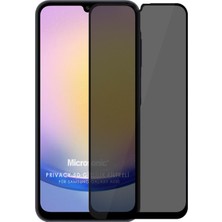 Microsonic Samsung Galaxy A05S Privacy 5D Gizlilik Filtreli Cam Ekran Koruyucu Siyah