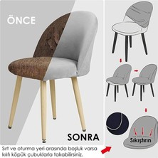 Heytgah Pitikare Sandalye Kılıfı Retro Oval Sandalye Örtüsü Sandalye Kılıfı_1 Adet Küçük Oval Yeşil sandalye örtüsü , sıkıştırma süngeri beraber gönderilmektedir , kumaş esnek ve kalıdır