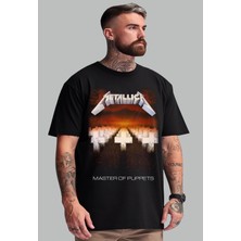 Bu Tshirt 'metallıca - Master Of Puppets ' Temalı Oversize Unisex Tişört..