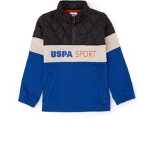 U.S. Polo Assn. Erkek Çocuk Saks Sweatshirt 50270831-VR045