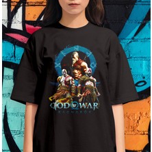 Bu Tshirt 'god Of War - Ragnarok' Temalı Street Wear Oversize Unisex Tişört..