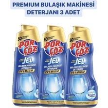 Porçöz Bulaşık Makinesi Deterjanı 900 ml x 3 Adet