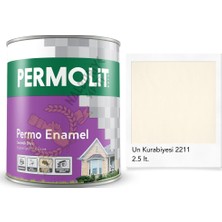 Permolit Enamel Sentetik Yağlı Boya Un Kurabiyesi 2.5 Lt.