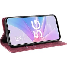 Manyi Mall Oppo A78 5g Manyetik Folio Cüzdan Koruyucu Pu Deri Kılıf (Yurt Dışından)