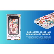 Cosmostech 10.000 Mah Powerbank Eyfel Kulesi Temalı, Taşınabilir Güç Bankası