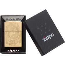 Zippo Çakmak 49024 Tiger And Dragon Design Lighter
