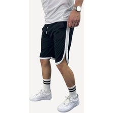 One Colour Outfit Basketbol Model Bermuda Erkek Sporcu Şortu Siyah