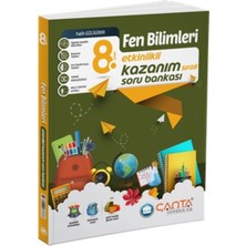 Çanta Yayınları Full Set 8.Sınıf Etkinlikli Kazanım Matematik Türkçe Fen Inkılap Soru Bankası 2024