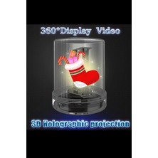 OEM 360° Masaüstü 5d Hologram 1080P Projeksiyon Fan