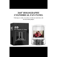 OEM 360° Masaüstü 5d Hologram 1080P Projeksiyon Fan