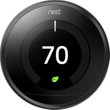 Google Nest Learning Thermostat Siyah