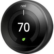 Google Nest Learning Thermostat Siyah