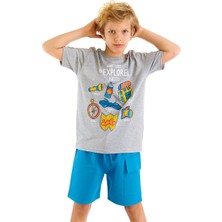 MSHB&G Explorer Erkek Çocuk T-Shirt Şort Takım