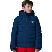 Rossignol Rapide Erkek Çocuk Mavi Kayak Ceketi