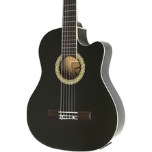 Almira MG917CE-BK Siyah Elektro Klasik Gitar