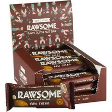 Rawsome Kakaolu Kuruyemiş ve Meyve Bar 40 Gr. 16 Adet (1 Kutu)