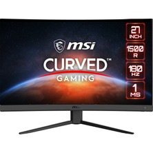 MSI 27" G27C4 E3 1920x1080 (FHD) 16:9 CURVE 1500R VA 180HZ 1MS ADAPTIVE-SYNC GAMING MONITOR