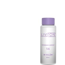 Liviton Professional  Universal Saç Boyası Aktive Ev Tipi %6 Oksidan Krem 20 Volume 3 Adet