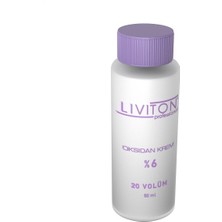 Liviton Professional  Universal Saç Boyası Aktive Ev Tipi %6 Oksidan Krem 20 Volume 3 Adet