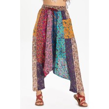 Peçvörk Vual Yazlık Otantik Şalvar/Patchwork Shalwar Tek renk Tkrn